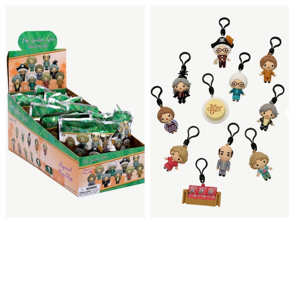 Golden girls keychains